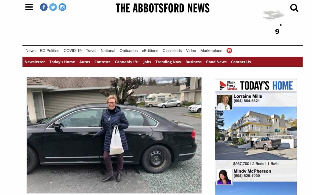 Volunteers deliver books and puzzles in Abbotsford to seniors and home-bound